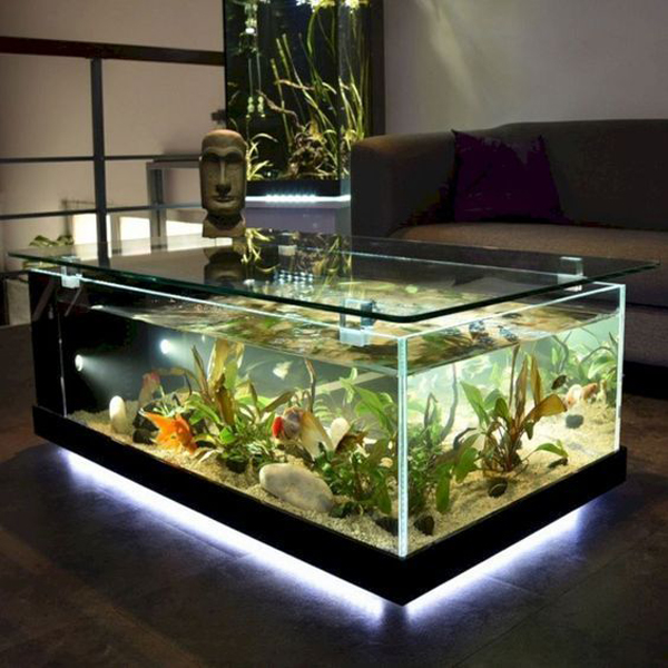 Aquarium-living-room-table