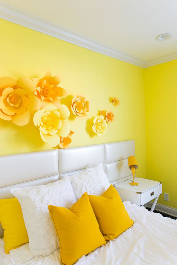yellow-theme-of-bedroom-makeover