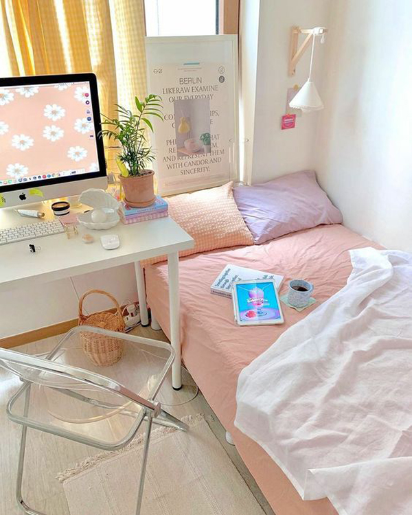 Pinky-Korean-bedroom-style