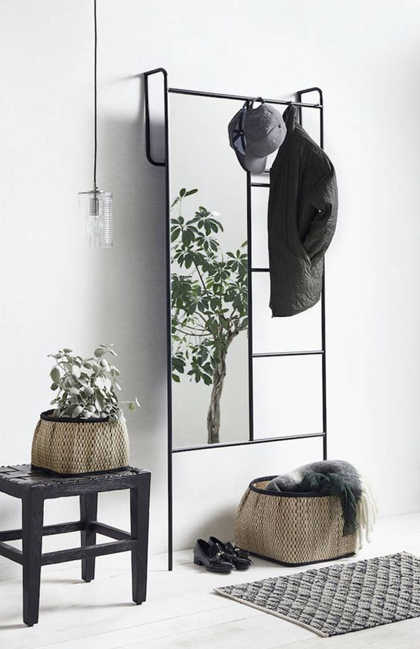 black-iron-storage-standing-mirror