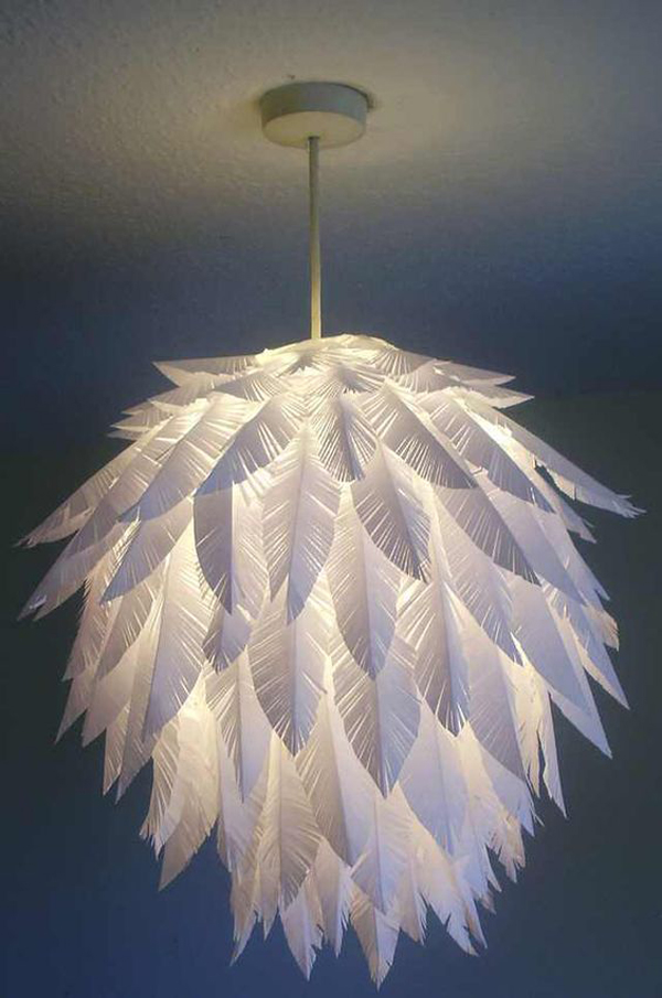 Quill-lamp-shade