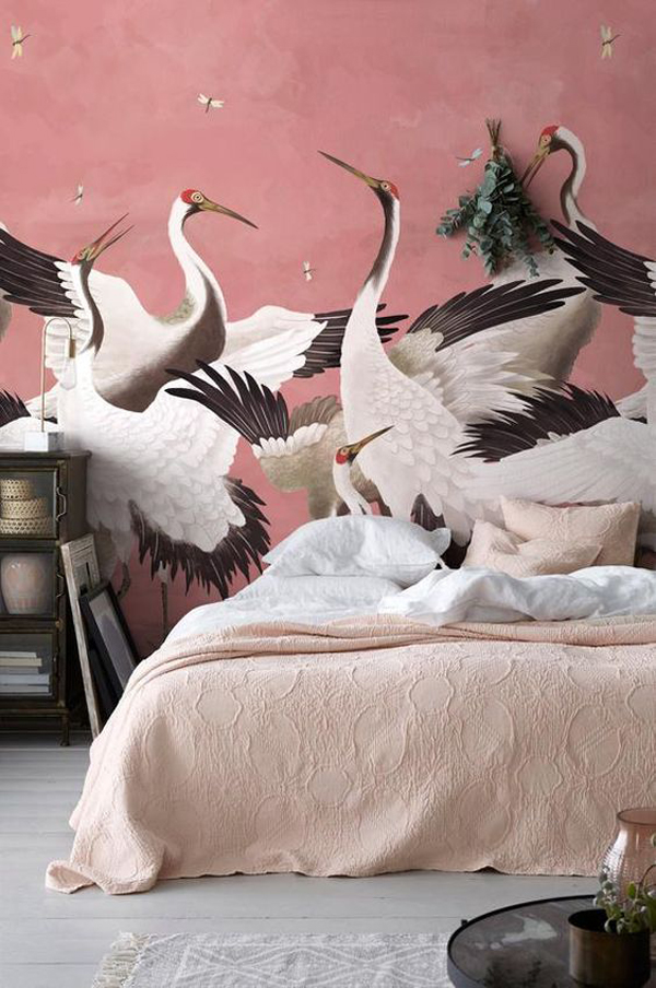 Smart-birds-mural-wallpaper