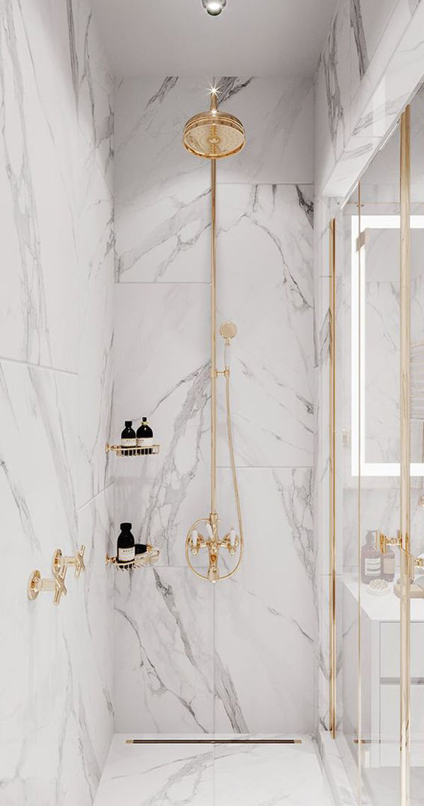 White-marble-bathroom-shower