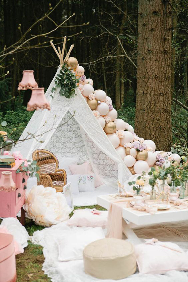 Baby-birthday=party-with-woodland-fairy-theme