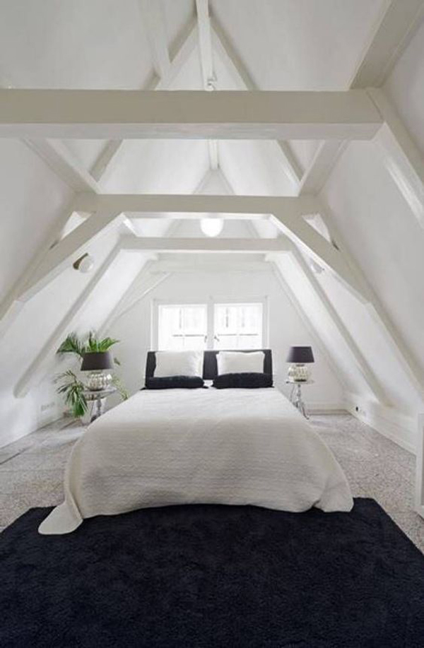 Beautiful-attic-master-bedroom