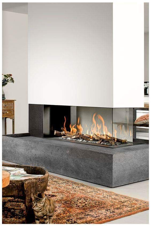 Modern-fireplace-covered-by-glasses