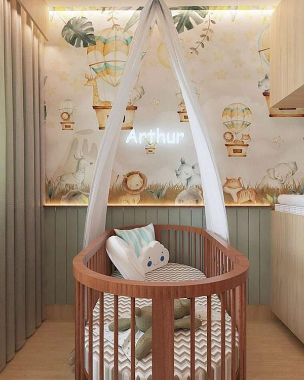 Simple-and-comfortable-baby-cribs-ideas