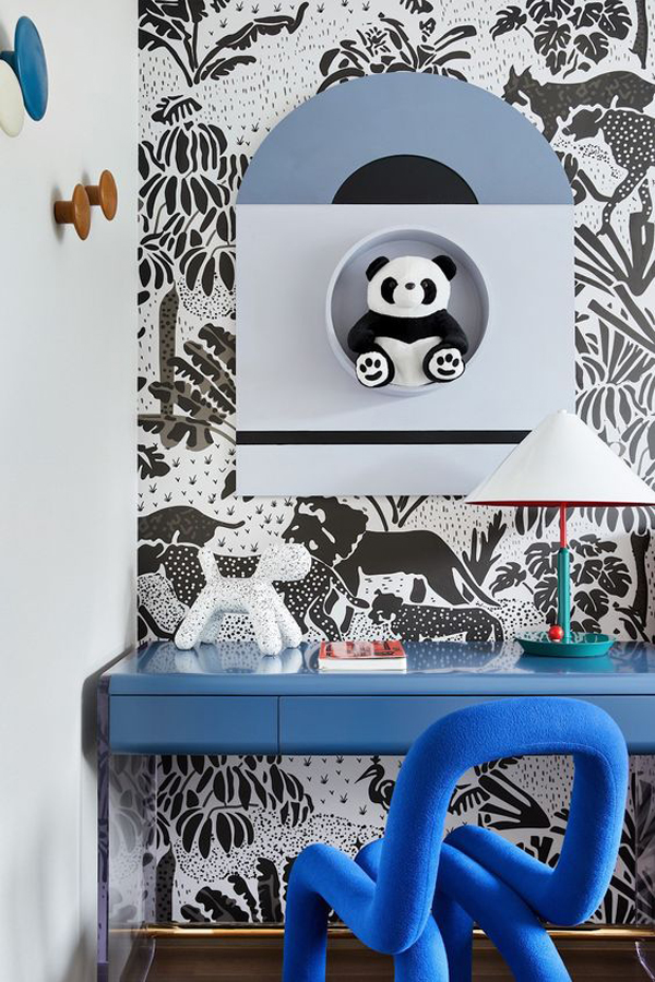 Bedroom-with-Panda-decor