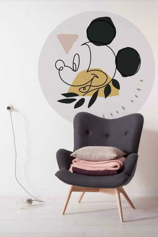 Mickey-modern-art-in-bedroom-design