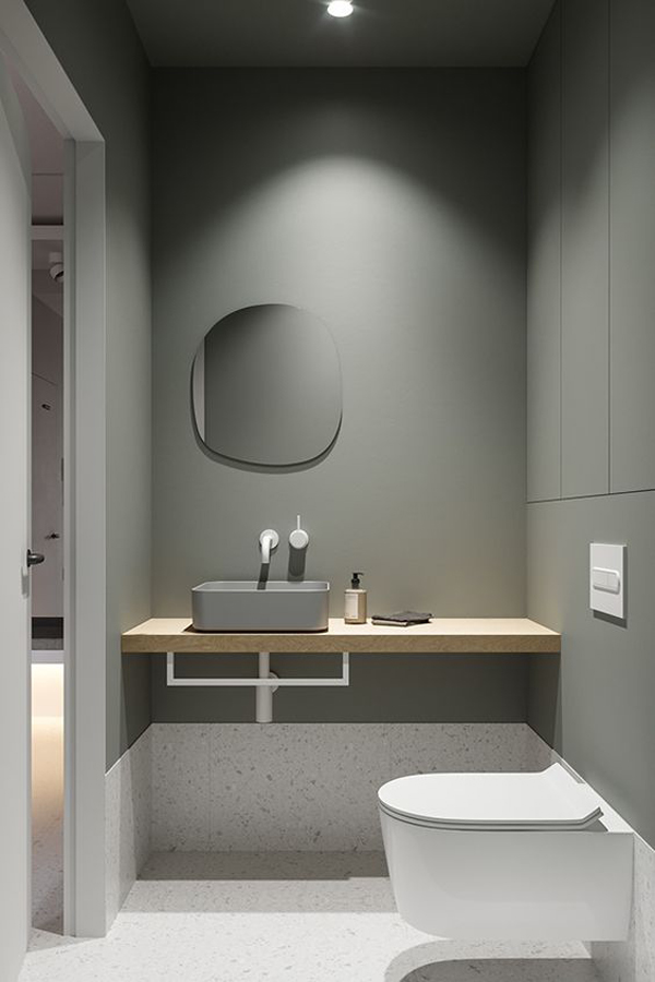Simple-gray-bathroom