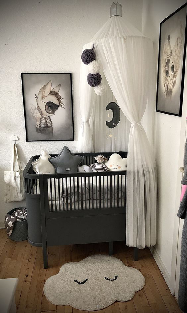 Baby-nursery-room-in-white-color
