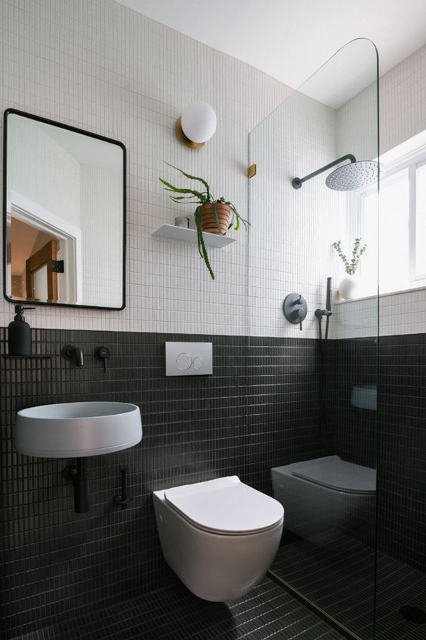 Black-and-white-bathroom-design