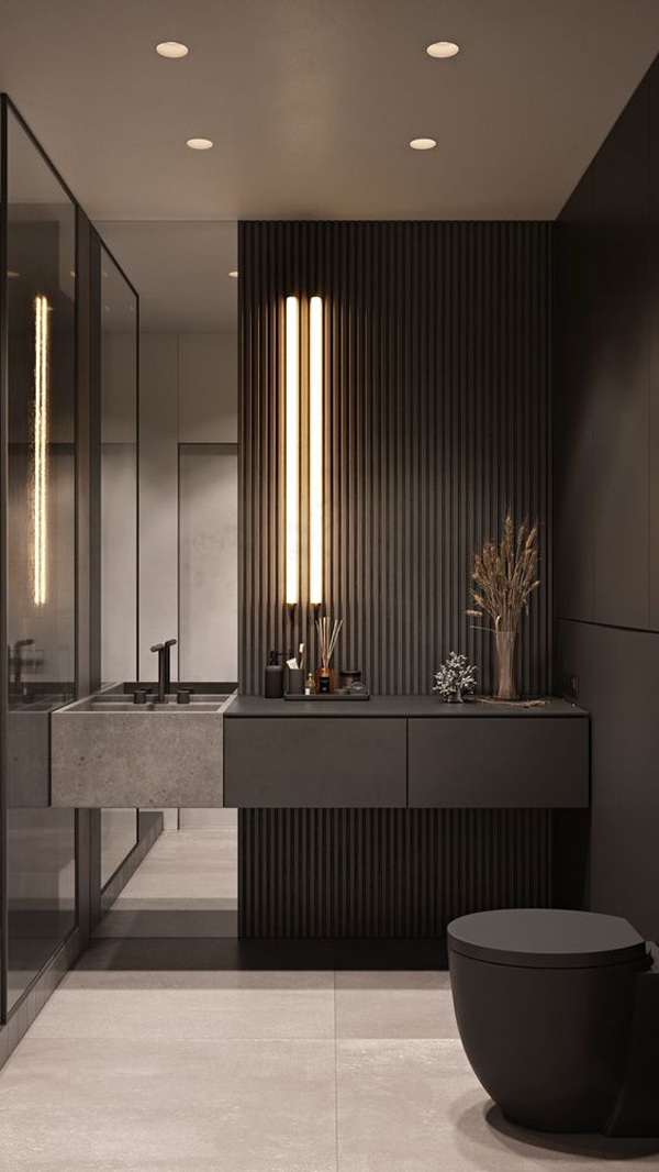 Beautiful-bathroom-in-black-color