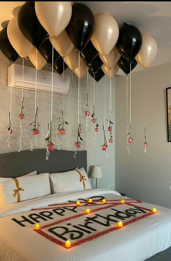 Romantic-birthday-party-decor-for-your-wife