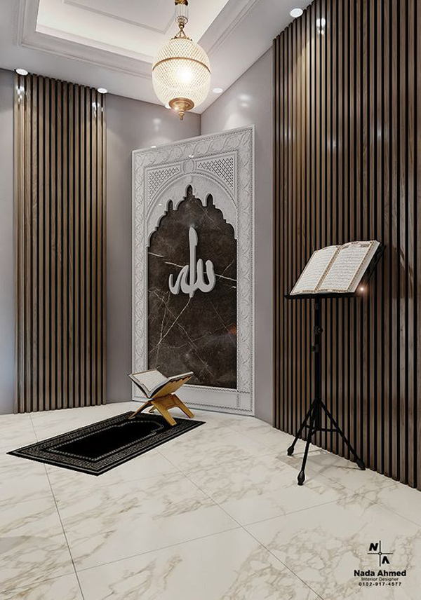Modern-Muslim-prayer-room-design